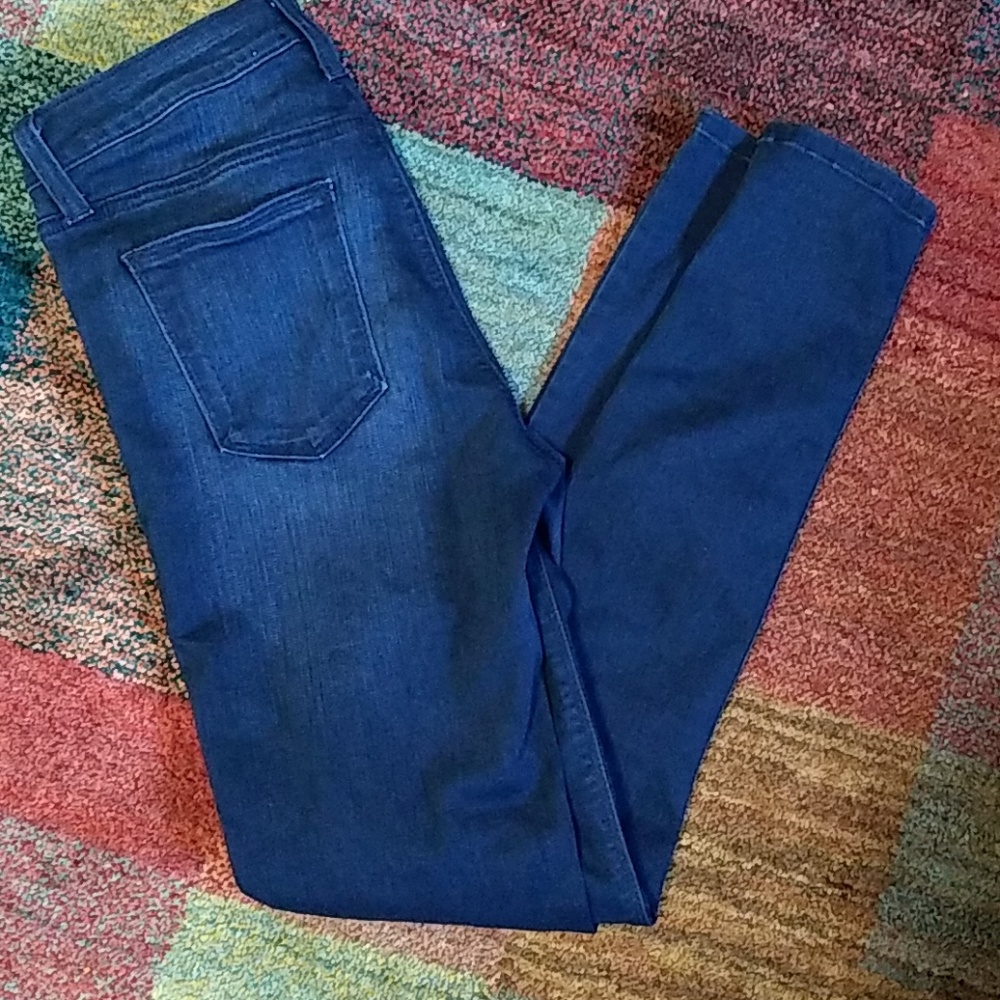 Just black skinny jeans